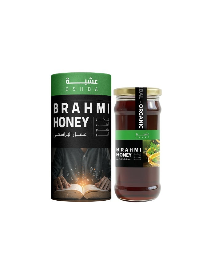 Oshba Title: Brahmi Honey – The Ultimate Blend for Mental Clarity, Memory & Stress Relief - Image 1