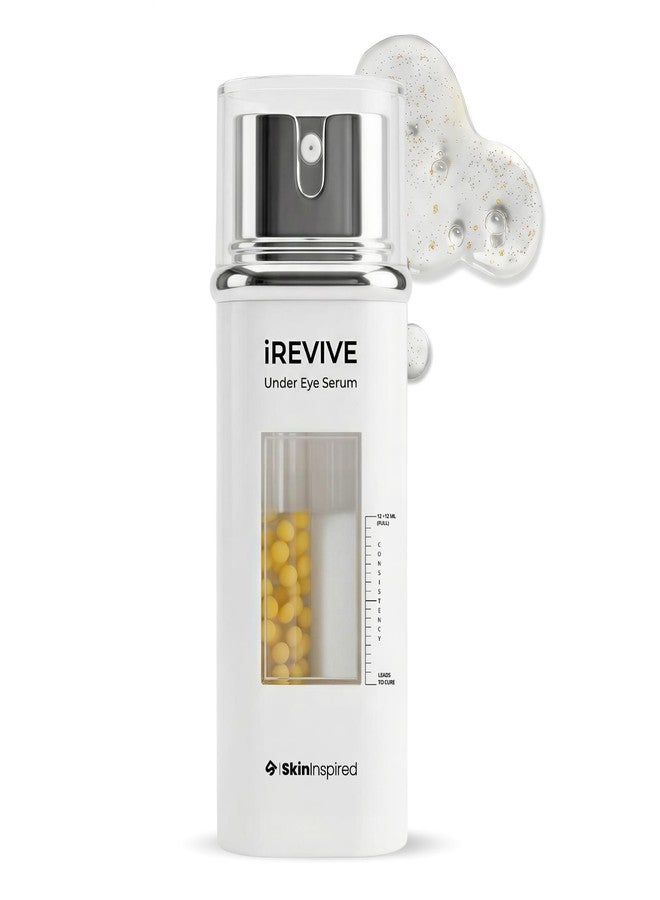 SkinInspired iREVIVE Dual Chamber Under Eye Serum | 15% Encapsulated Kojic Acid + Matrixyl 3000 | Dark Circle, Pigmentation, Puffiness & Fine Line | Brightening, Lifting & De-Puffing Eye Treatment | 24ml - Image 1