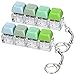 DEARIDAP 2 PCS Keyboard Fidget Keychains 4in1 Keyboard Button Clicker Keychain Push Bubble Sensory Fidgets for Kids Adults to Relief Pass Time Green - Image 2