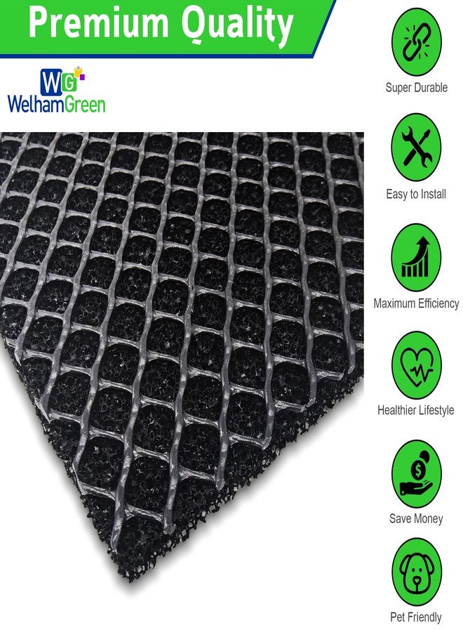 Welham Green Activated Carbon Filter 4-Pack Compatible with Windmill Air Conditioner, 6.3” x 4.3” x 3/16” (Smaller Version) - Odor & Smoke Absorption - Image 4
