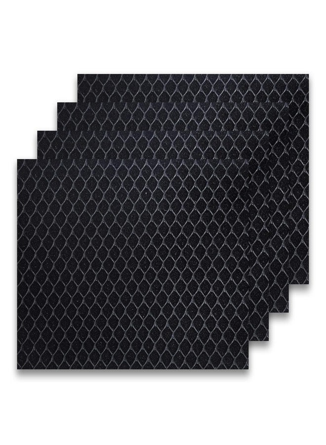 Welham Green Activated Carbon Filter 4-Pack Compatible with Windmill Air Conditioner, 6.3” x 4.3” x 3/16” (Smaller Version) - Odor & Smoke Absorption - Image 1