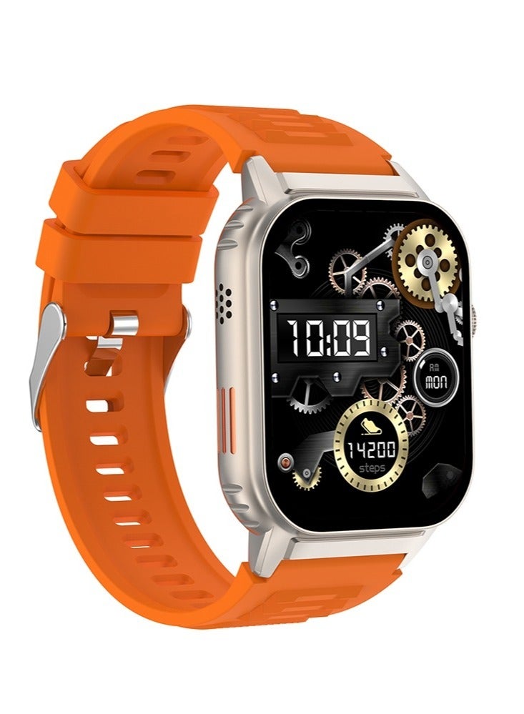 AROAQ G41 Smart Bracelet with 2.01 Inch Display IP67 Waterproof Smartwatch with Bluetooth Calling Heart Rate Monitoring Non-Invasive Blood Glucose HRV and MET Tracking - Image 2