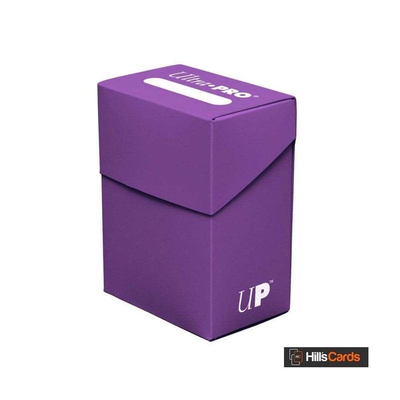 Ultra PRO - PRO 80+ Card Deck Box (Purple) - Protect Valuable Sports Cards, Gaming Cards and Collectible Cards in a Compact Deck Box, for Traveling - Image 3