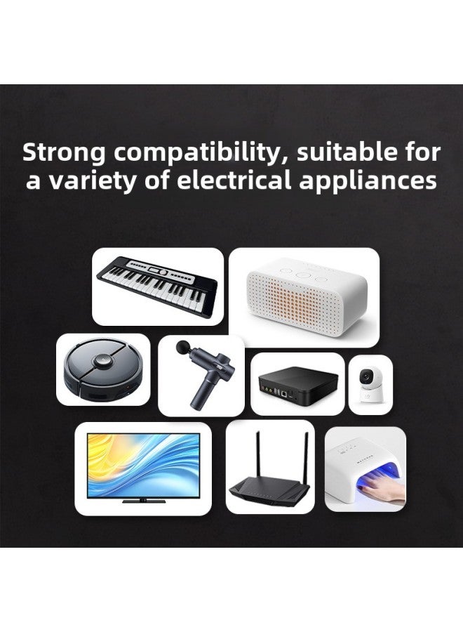 12V2a Power Adapter ROHS Ce Certification German European Gauge 24V1a Desk Lamp Wall Plug Switch Adapter-Color:White-Specifications:12v2a Adapter - Image 3