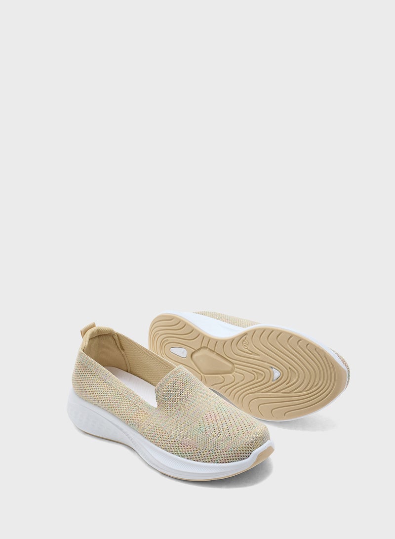 Ginger Breathable Knit Comfort Slip On Shoe  - Image 3