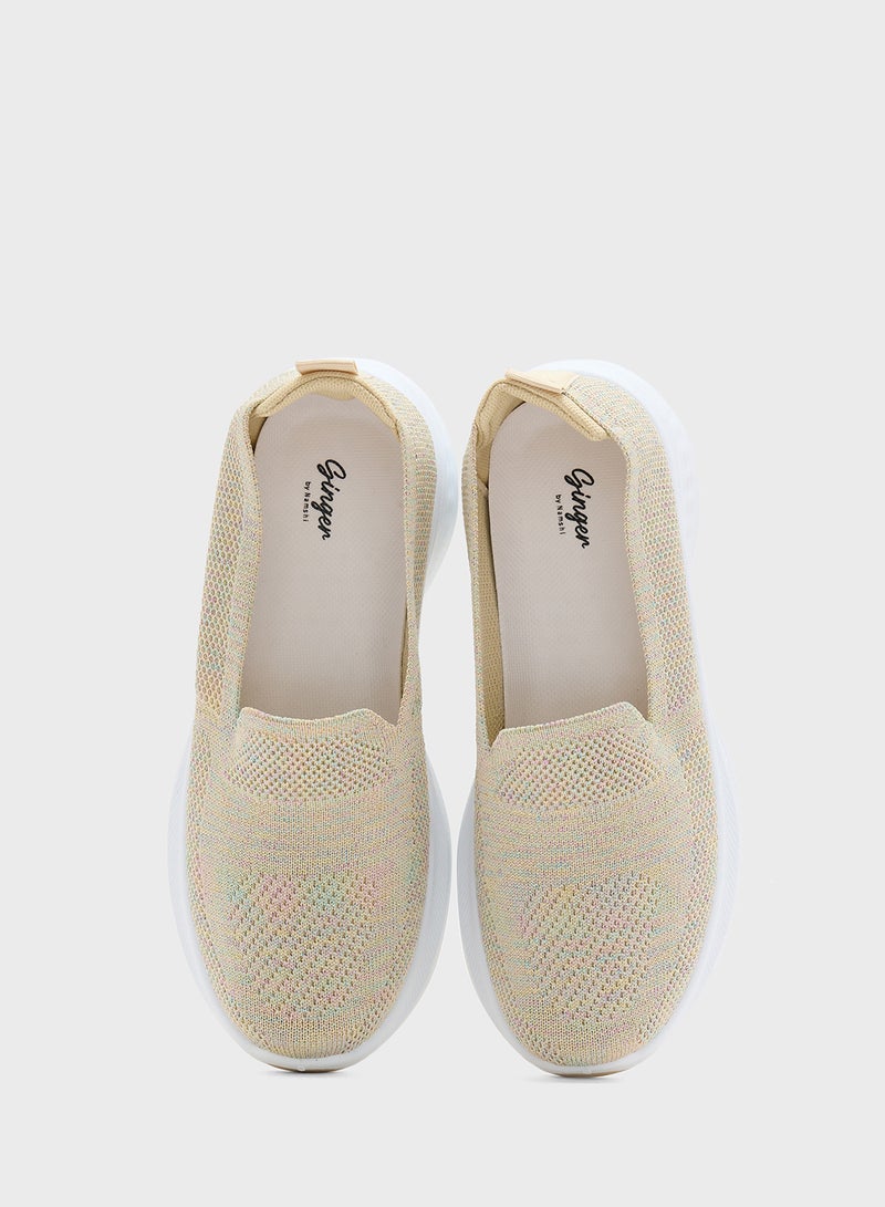 Ginger Breathable Knit Comfort Slip On Shoe  - Image 4