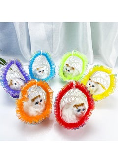 Generic Hot Sale Simulation Plush Pet Lace Basket Cat With Music Animal Cat Toy Children Birthday Gift-Color:Lace Basket Single Cat-Music  - Image 5