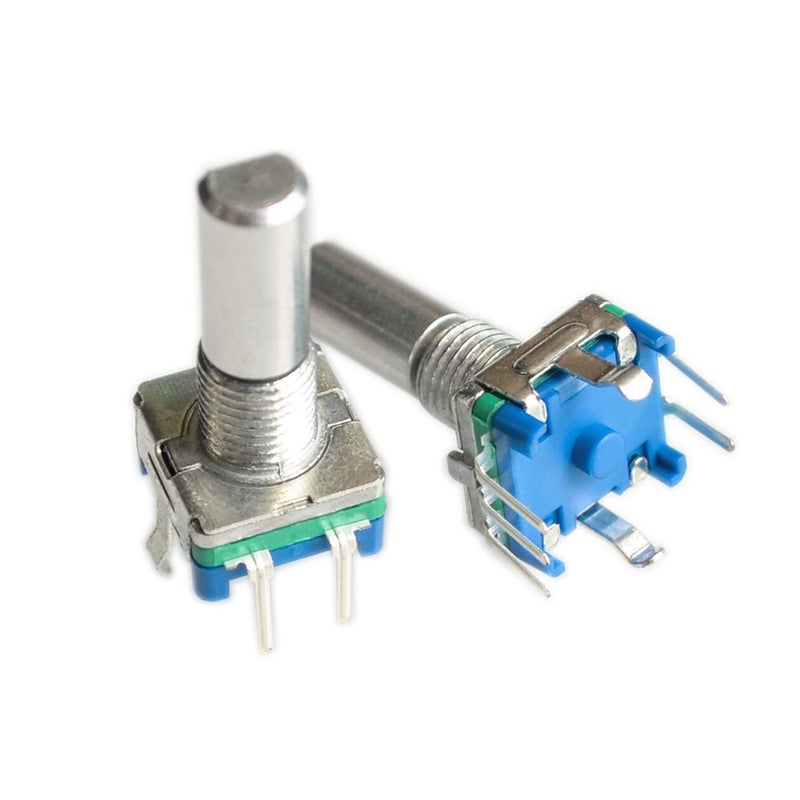 Bolsen 5pcs/lot Rotary Encoder,Code switch/EC11/ Audio Digital Potentiometer,with Switch,5Pin, Handle Length 20mm - Image 1