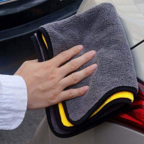 OAN All Purpose Microfiber 800 Gsm Cloth For Cleaning, Dusting, Detailing & Polishing (Random Colour, 80X50 Cm ) - Pack Of 5, Multicolor - Image 5