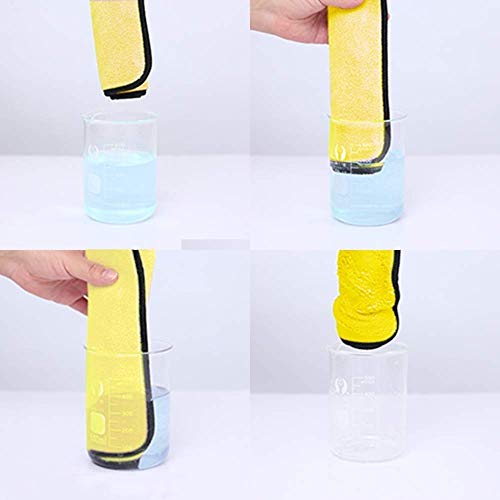 OAN All Purpose Microfiber 800 Gsm Cloth For Cleaning, Dusting, Detailing & Polishing (Random Colour, 80X50 Cm ) - Pack Of 5, Multicolor - Image 3
