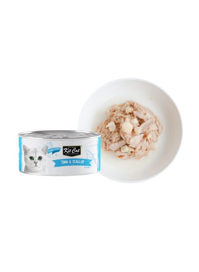 Kit Cat Tuna & Scallop 80g (1 Box -24pcs) - Image 3