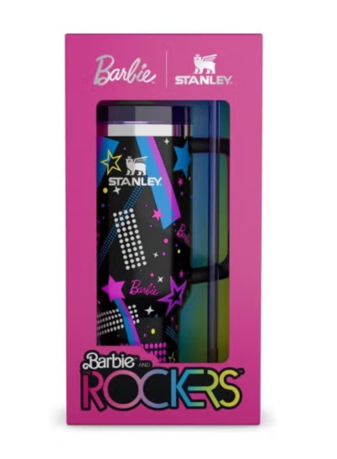 Stanley 40 OZ Neon Pink Insulated Stainless Steel Tumbler with Handle & Straw – Limited Edition ’80s Rockers Quencher | Leak-Resistant, BPA-Free Travel Mug for Hot & Cold Drinks | Collector’s Packaging | Ideal for Gifting, Gym, Office, or Outdoor Use - Image 3