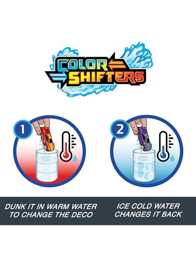 Hot Wheels Car 1 Color Shifters Toy Vehicle In 1 64 Scale Dunk Car In Icy Cold Or Very Warm Water To Change Its Colors Styles May Vary - Image 3