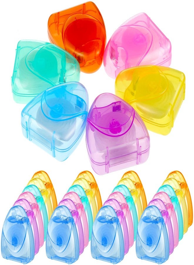 Patelai 24 Boxes Dental Floss Bulk Each 54 Yards/50 M Mint Waxed Mini Travel Size Tooth Floss Picks Pack Individually Wrapped for Adults Homeless Teeth Protection - Image 1