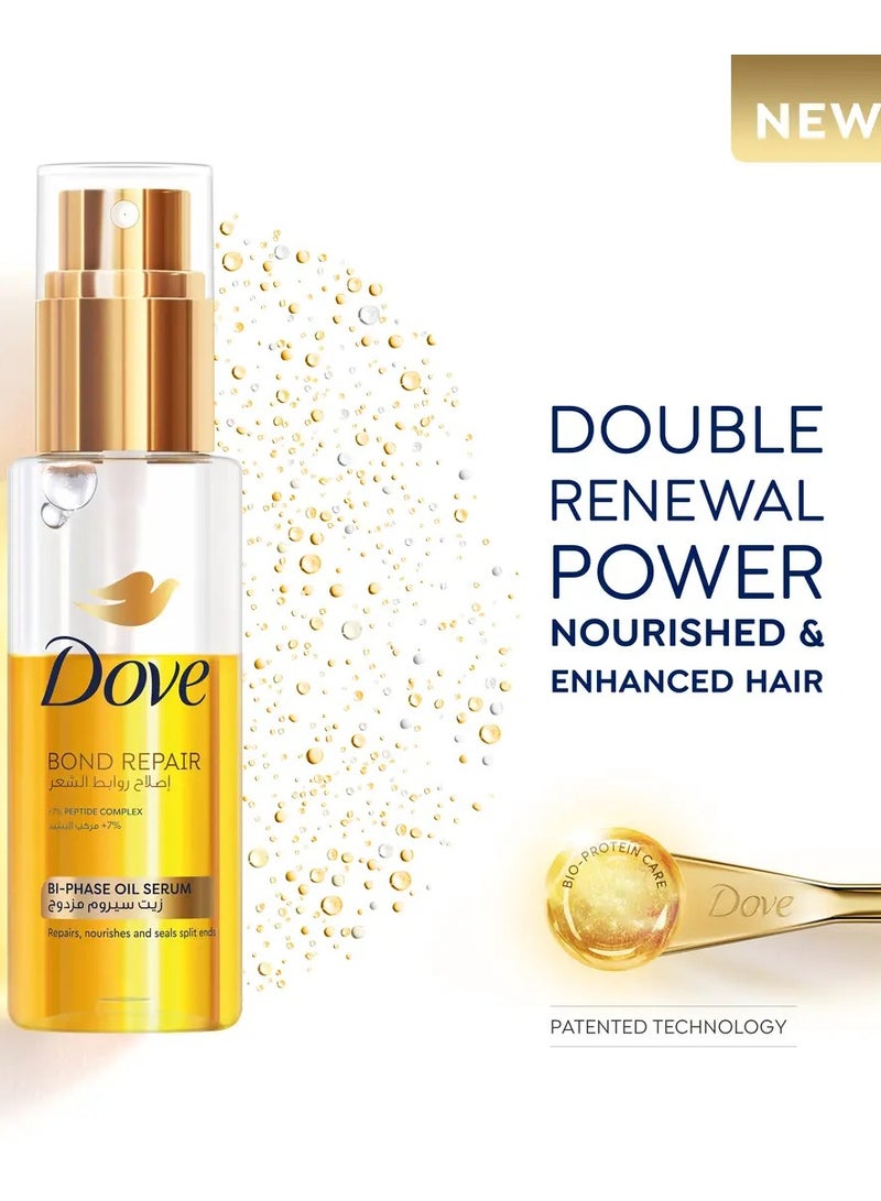 دوف سيروم زيت ثنائي الطبقات اصلاح روابط الشع 80 مل - Image 3