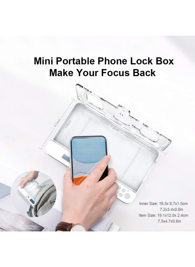 ySky Portable Smart Auto Phone Timer Lock Box for iPhone and Android Phones, Self-Control Timer Locker to Help Kids,Students, Adults Focus Back,Prevent Excessive Games, Mobile Phone Addiction(New) - Image 4