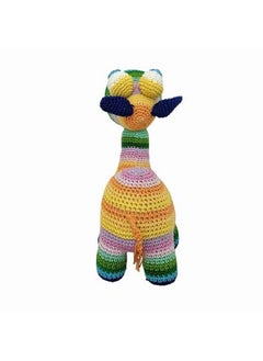 Happy Threads Happy Threads | Multi Color Camel| Big |Crochet Toys | Stuffed Toys | Soft Toy| 25cms | for Girls & Boys  - Image 3