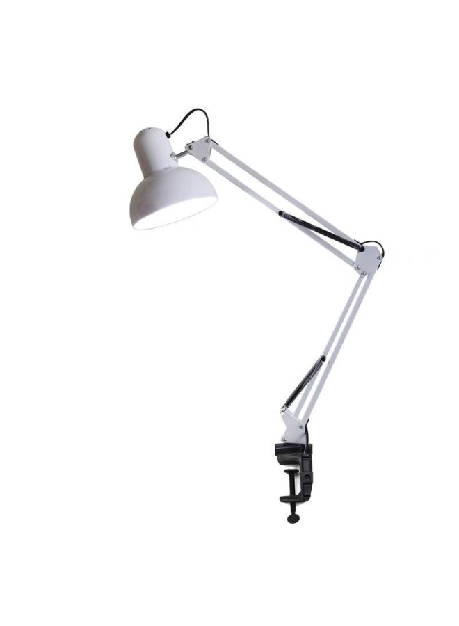 Generic Nail Beauty Eyelash Special Desktop Table Lamp Long Arm Folding Dormitory Student Eye Protection Work Lamp Nail Photography Light-Color:Fresh White Long Arm + Clip - Manicure Handmade Photo 15w Three White Light Brightness Hot Sale  - Image 1