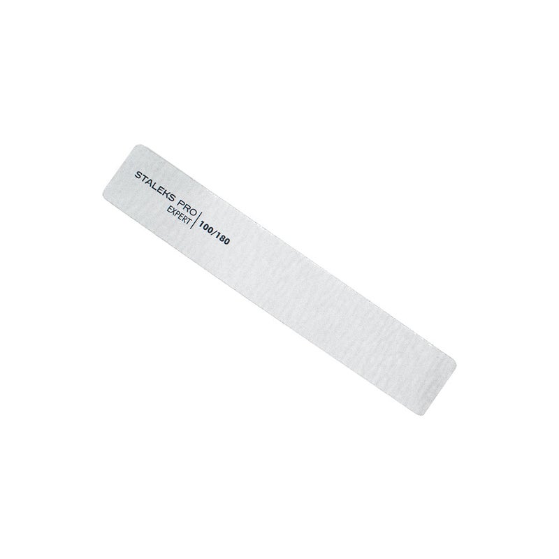 Mineral Broad Straight Nail File Expert 100/180 Grit 1PC