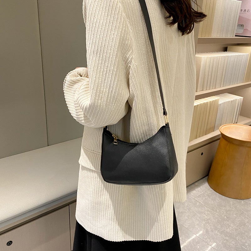Fashion Korean Style Women's PU Leather Crossbody Bag 2025 Casual Shoulder Handbag - Image 3