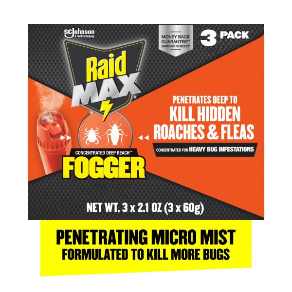 Raid Max Fogger for Indoor Use 6.3 Ounce (Pack of 1) - Image 2