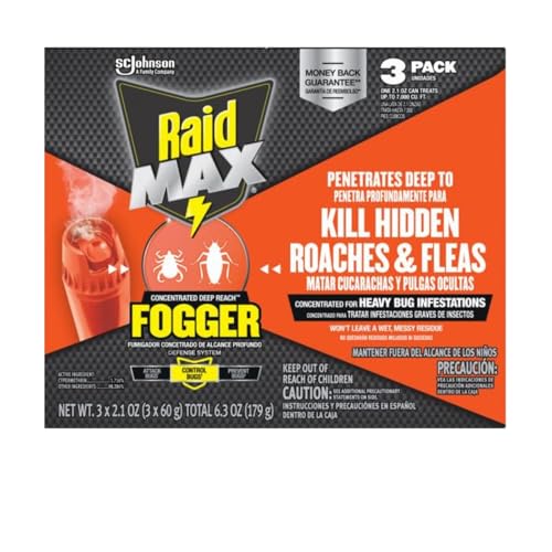 Raid Max Fogger for Indoor Use 6.3 Ounce (Pack of 1) - Image 1