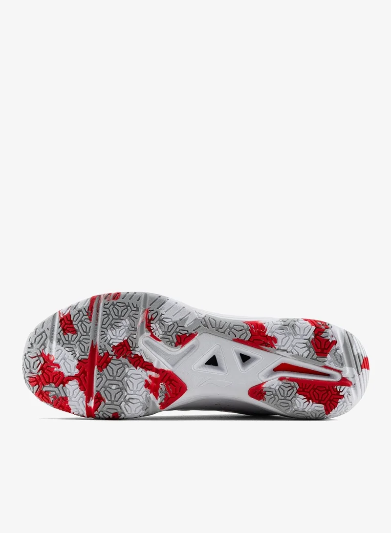 لي-نينج حذاء لينينج هايبرسونيك  للريشة الرياضية للجنسين للكبار غير لاصق وخفيف ومتين