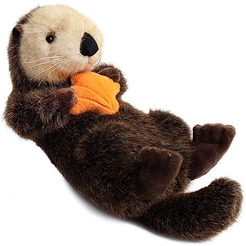 TigerHart Owen The Sea Otter 13 Inch Stuffed Animal Plush - Image 1