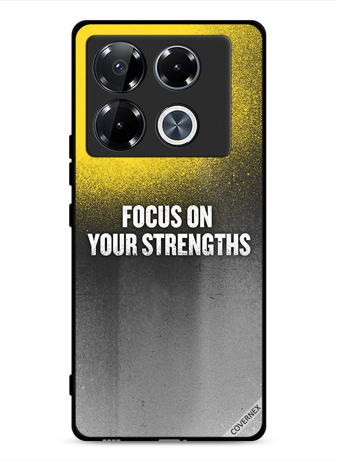 Covernex Infinix Note 40 Pro Plus 5G Protective Case Cover Focus On Your Strengths - Image 1