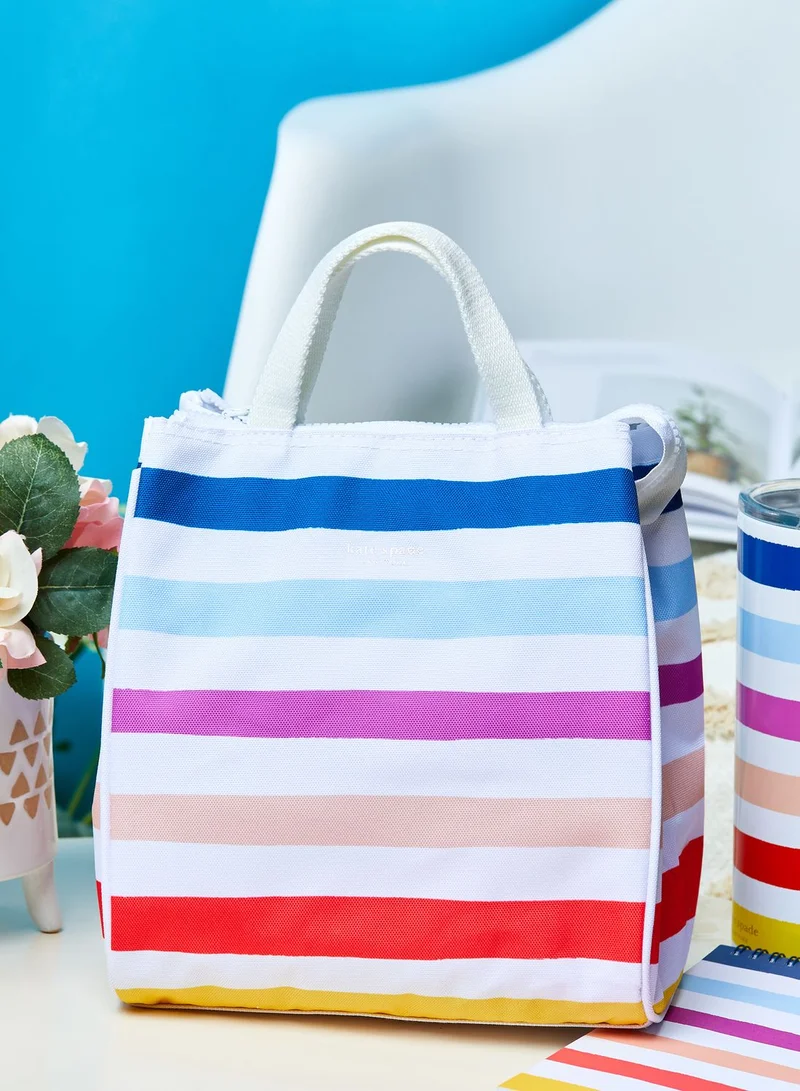 Kate Spade Candy Stripe Lunch Bag