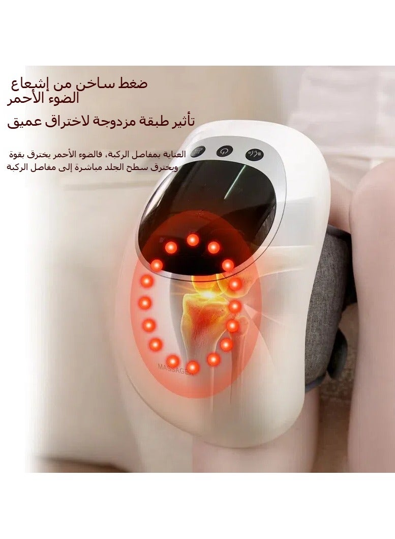 ماركة غير محددة جهاز تدليك الركبة مع اهتزاز الشحن والتدفئة ووظائف العلاج للاستخدام المنزلي  - Image 3