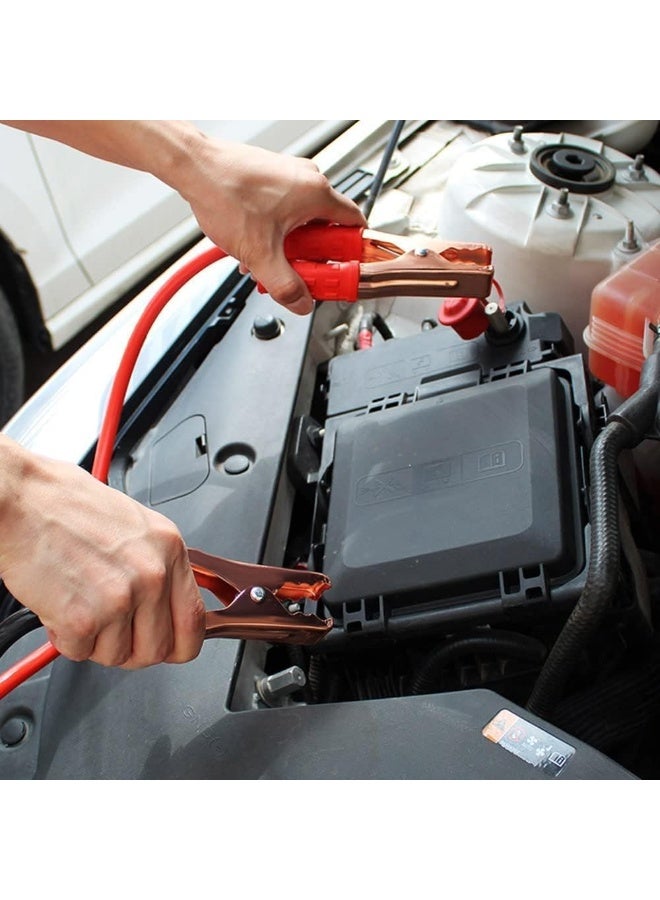 1000AMP Heavy Duty Car Jumper Cable - Professional Battery Booster Wire with Alligator Clamps - Reliable Emergency Charging Cables for Cars, Trucks, and Engines - Image 3