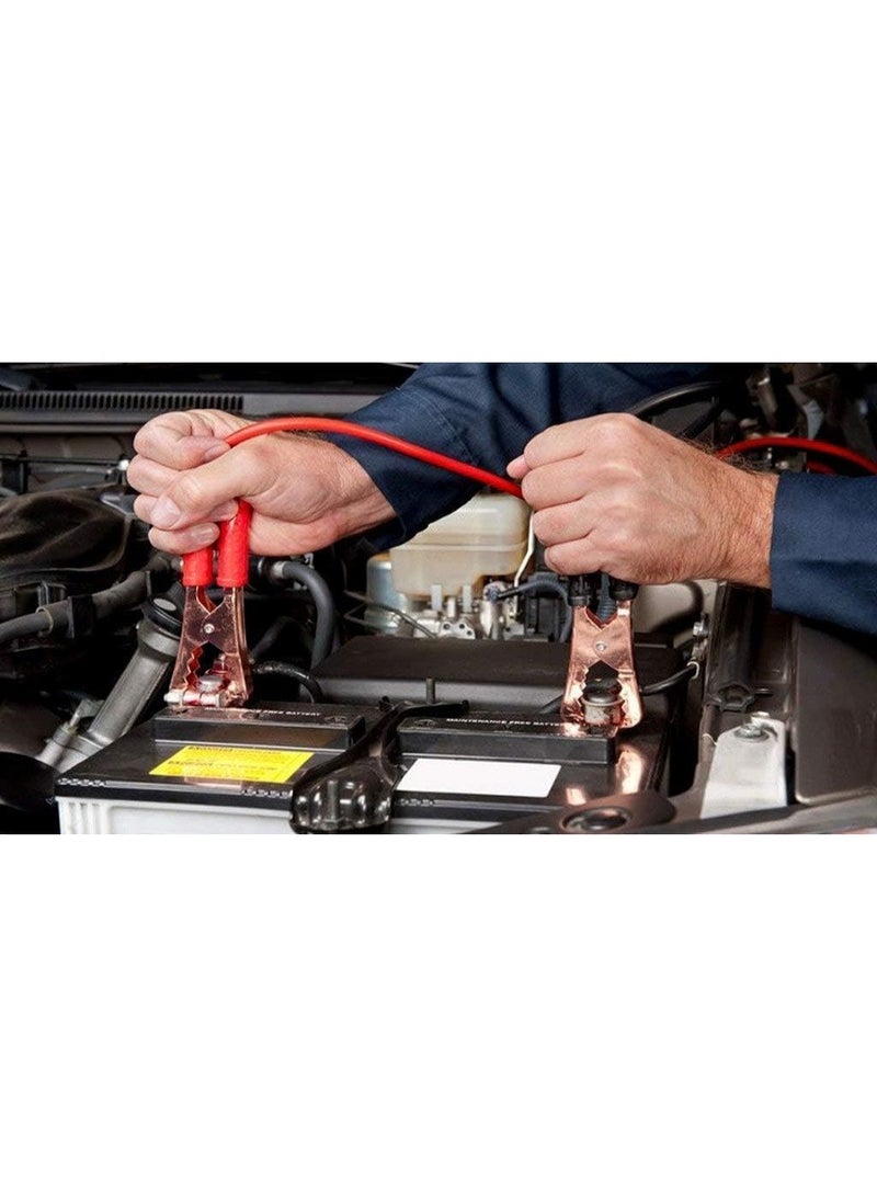 1000AMP Heavy Duty Car Jumper Cable - Professional Battery Booster Wire with Alligator Clamps - Reliable Emergency Charging Cables for Cars, Trucks, and Engines - Image 2