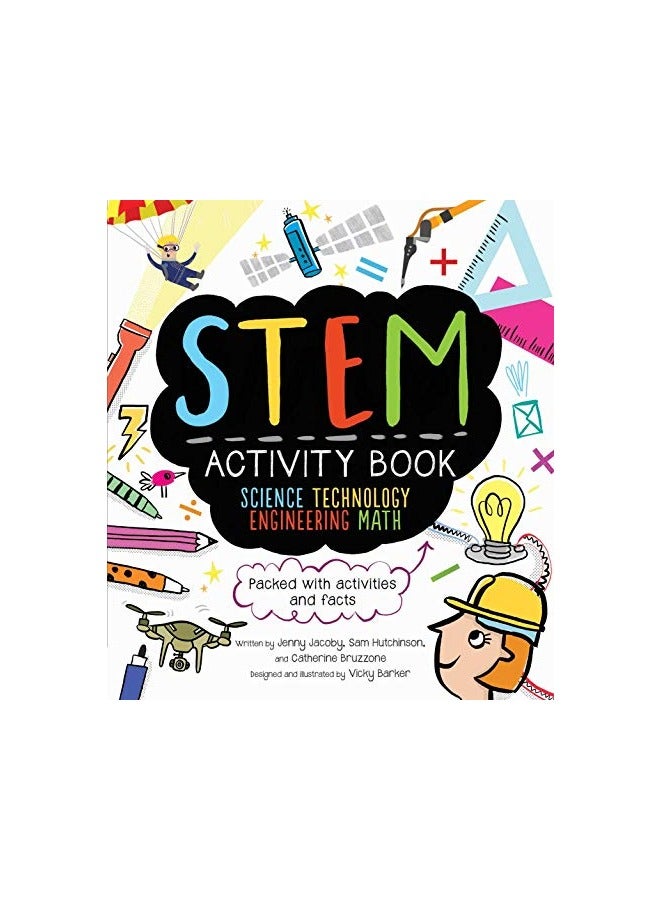 Stem Activity Book Science Technology Engineering Math Packed With ...