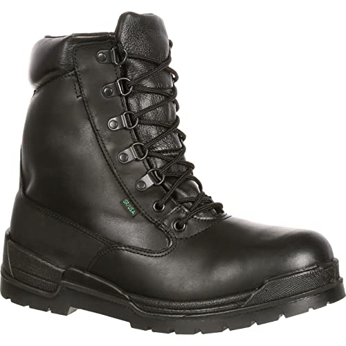 ROCKY Eliminator Event Waterproof 400G Insulated Public Service Boot Size 7(ME) Black - Image 1