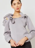 LOST INK Bow Sweatshirt