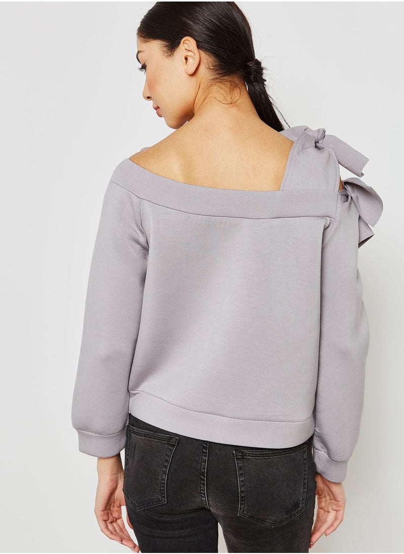 LOST INK Bow Sweatshirt  - Image 2