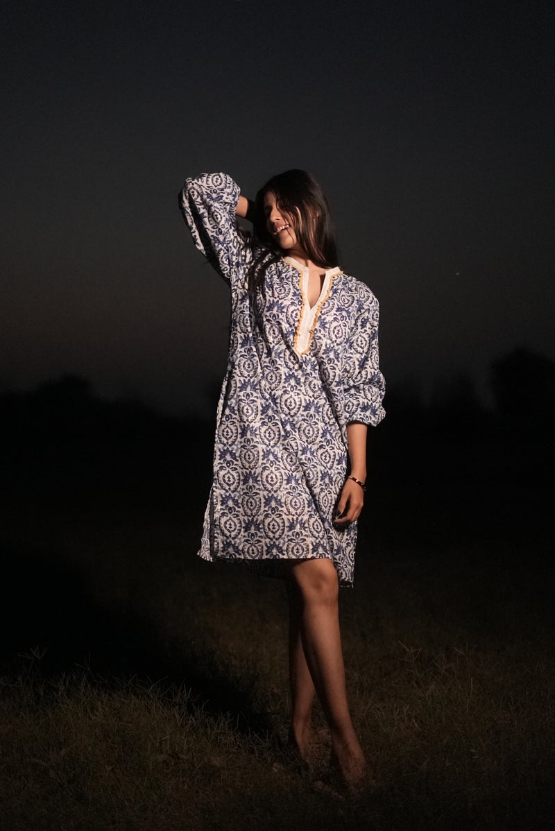 Woven Riches India Pine N Pretty Tunic - Image 2