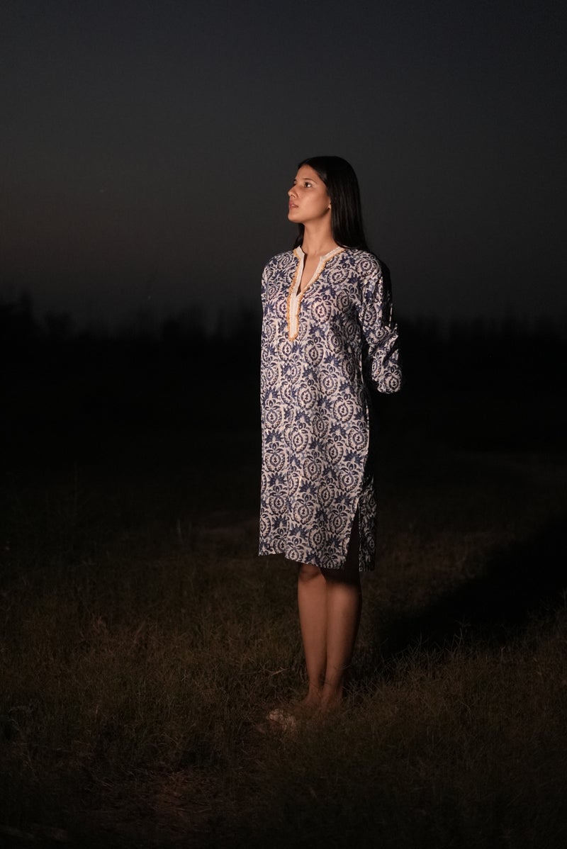 Woven Riches India Pine N Pretty Tunic - Image 1