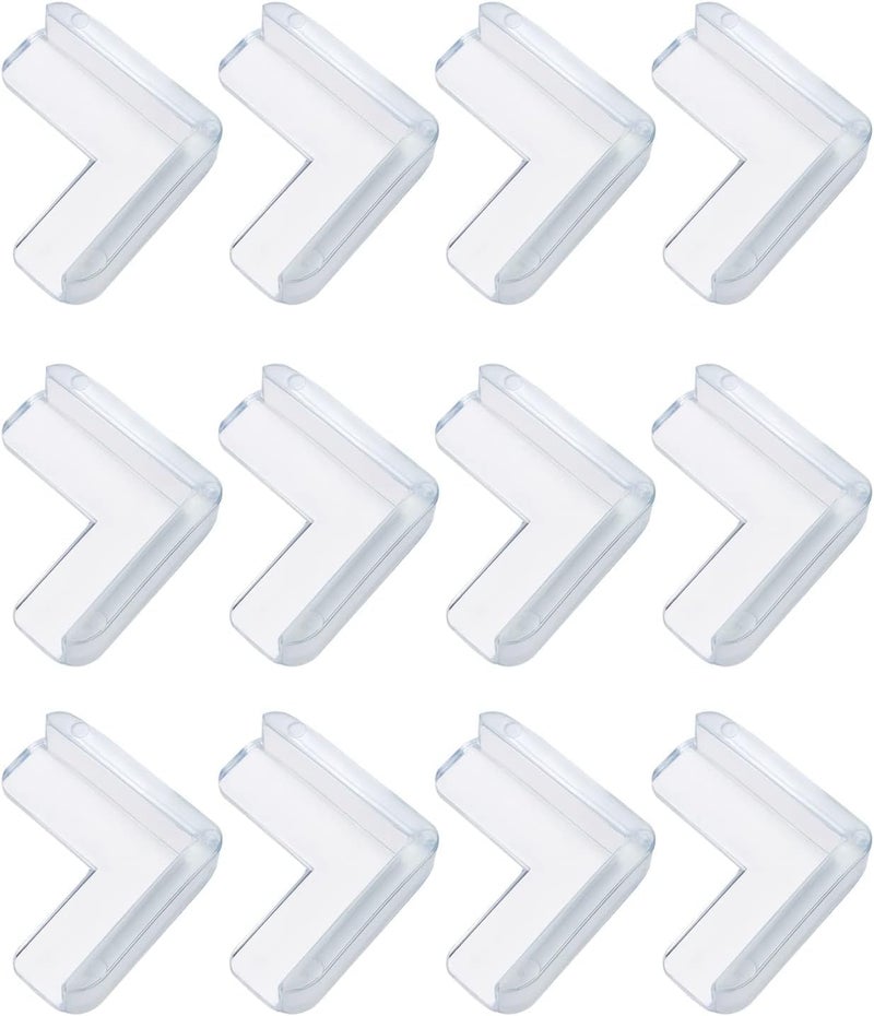 Baby Proofing Corner Guards, 4 Pack Clear Corner Protector for Kids Furniture and Tablet Corners | Furniture Corner Protectors Bumper Corner Cushion Cover Sharp Furniture Corner Cushion - Image 5