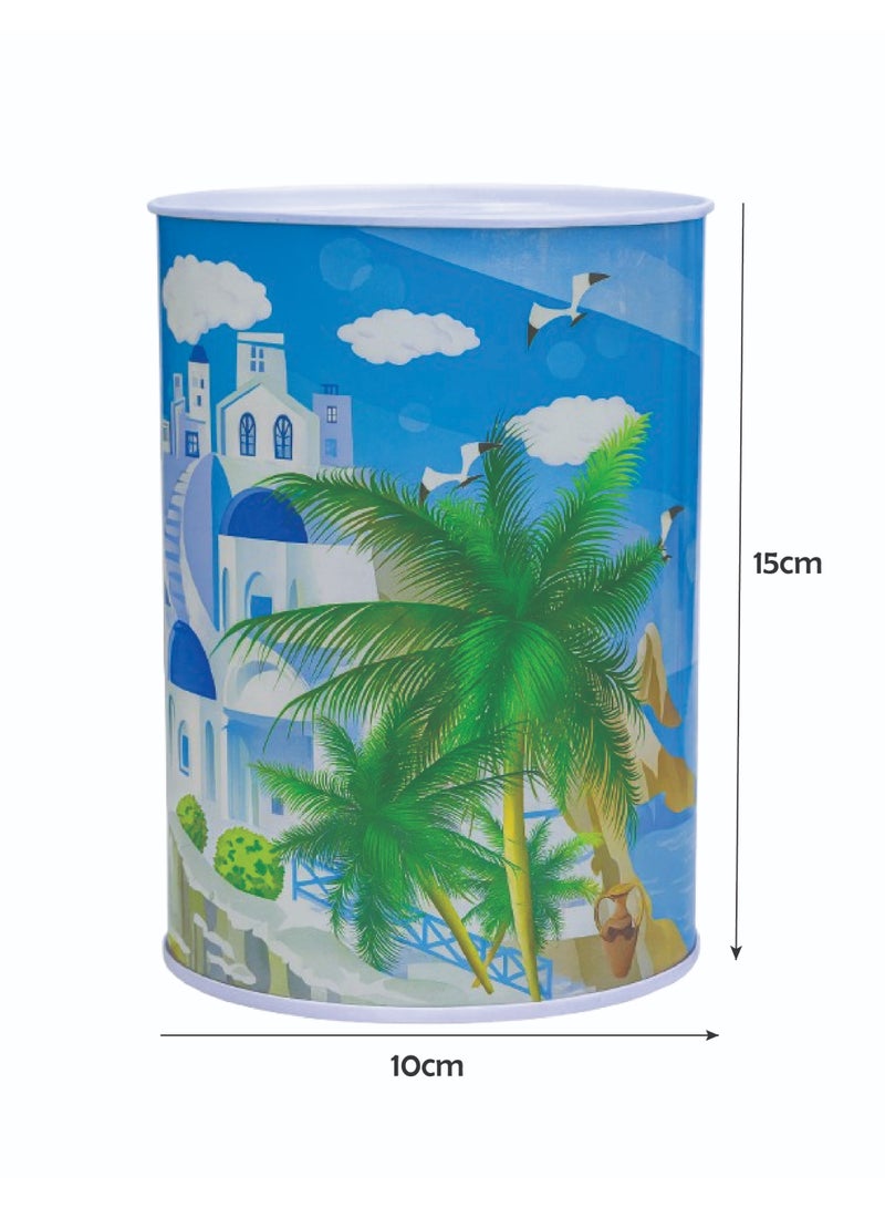 Coin Box 10x15cm– Heavy-Duty Money Storage Container for Coins, Cash, and Savings, Secure Cash Box for Home, Office, School, Travel, Piggy Bank, Cash Organizer, Small Change Holder - Image 2