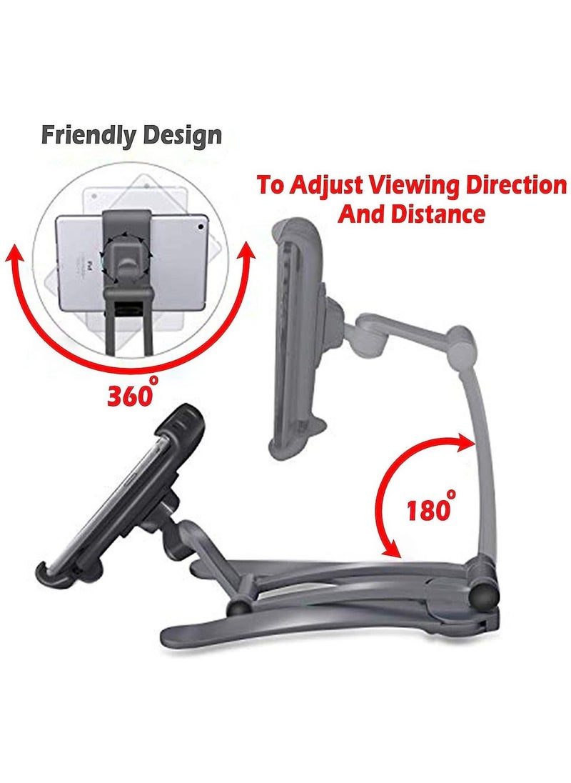 Aluminium Holder Stand Mount Compatible with IPAD AIR/Mini/IPAD PRO 12.9,MS Surface Book 2 (13.5) for Desk, Office, Kitchen,Store Kiosk, Wall Mount,Restroom,Etc - Image 4