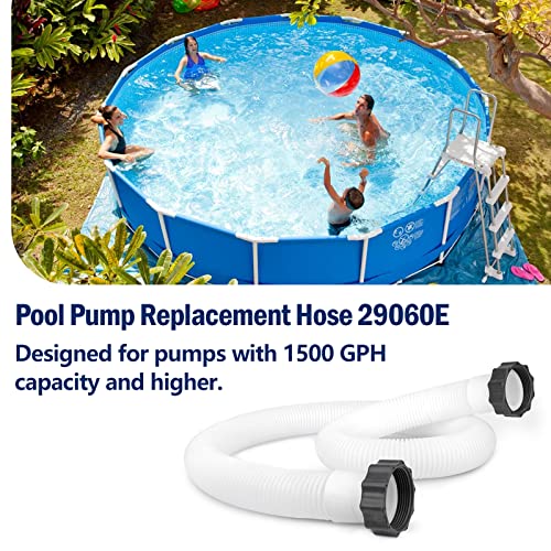 ALOCS 1.5" Pool Hose for Intex Filter Pump - 29060E Pool Hoses for Above Ground Pools, 1.5 Inch Pool Filter Hose for Coleman Intex Sand Filter Pumps & Saltwater Systems 59" Long (2 Pack) - Image 4