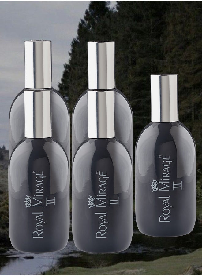 ROYAL MIRAGE 5 Pieces Royal Mirage II Perfume For Unisex 120ml EDT  - Image 1