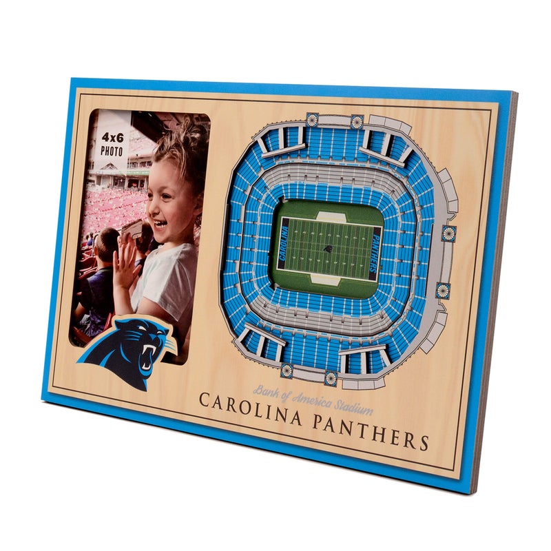 YouTheFan YouTheFan NFL Carolina Panthers 3D StadiumViews Picture Frame - Image 1