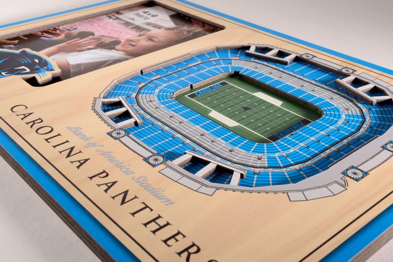 YouTheFan YouTheFan NFL Carolina Panthers 3D StadiumViews Picture Frame - Image 3