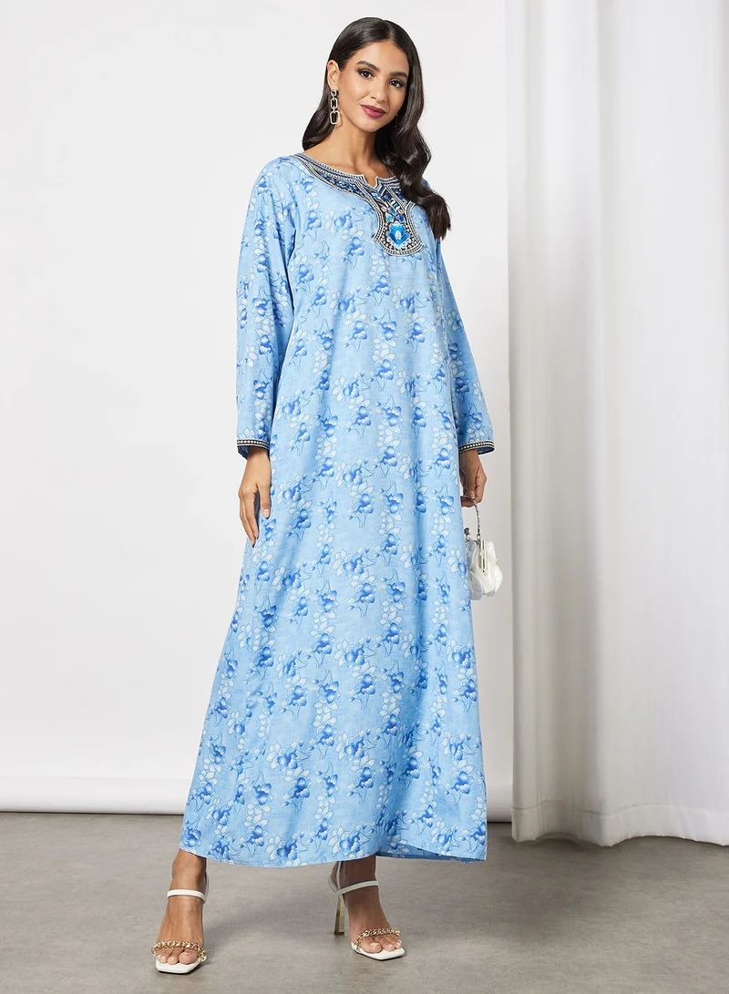 HANA & SARA Trendy Maxi Jalabiya