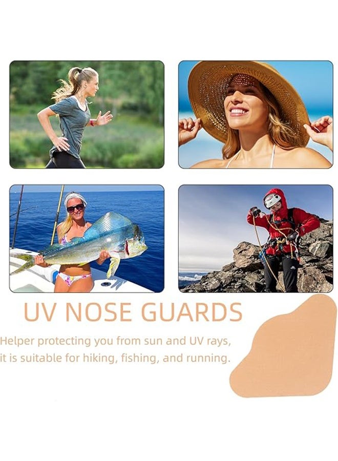 إيلهو لاصقة حماية الأنف من الأشعة فوق البنفسجية 24 قطعة، حماية من الشمس، لاصقة على الأنف للاستخدام في الهواء الطلق، واقيات الشمس للأنف، لاصقات واقية من الأشعة فوق البنفسجية للواقي الشمسي، ضمادة للأنف للغولف، ملحقات رياضية للأشخاص الذكور والإناث في الهواء الطلق. - Image 4