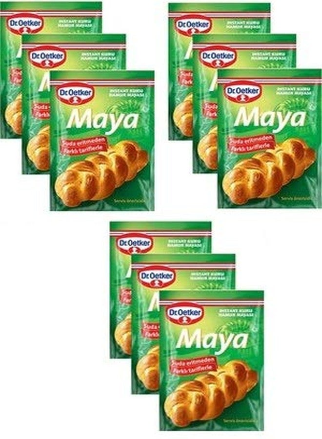 YISHIDA Dr. Oetker Yeast Maya From Turkey 10gr - 9 pc - Image 1