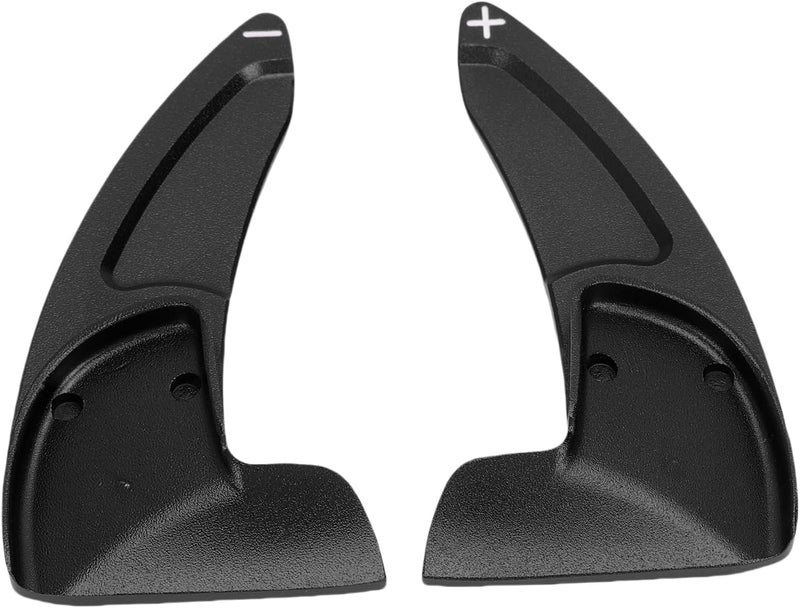 Matybobe Steering Wheel Paddle Shifter Extension Aluminum Alloy Car Paddle Shifter Extended Cover for Grand Cherokee 2014-2021 (Black) - Image 4